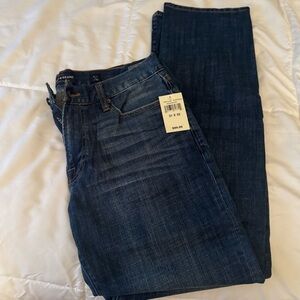 Lucky Brand Men's Dark Blue Straight Jeans